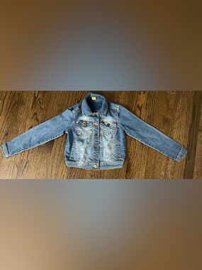 Jou Jou Light Blue Denim Jacket for Kids